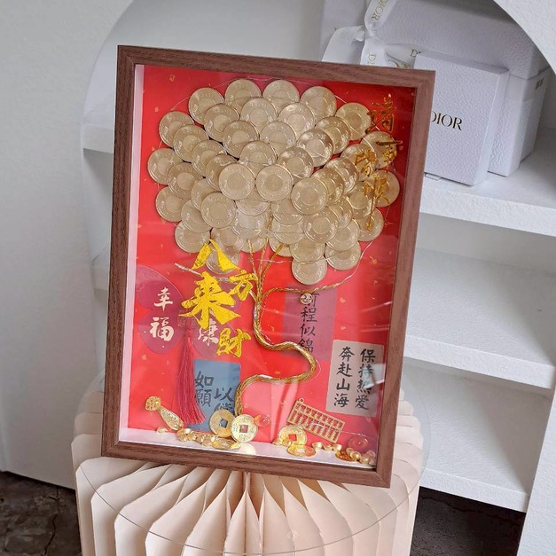 【北屯現貨】金燦滿盈開運樹-大 <含2500現金>