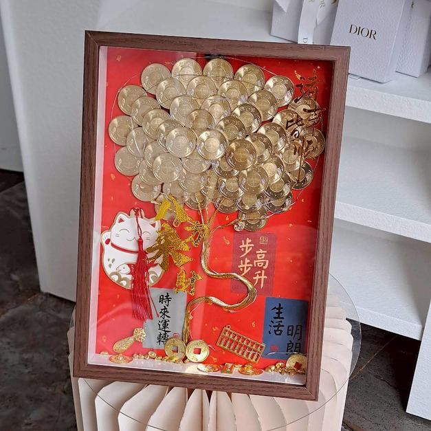 【北屯現貨】金燦滿盈開運樹-大 <含2500現金>