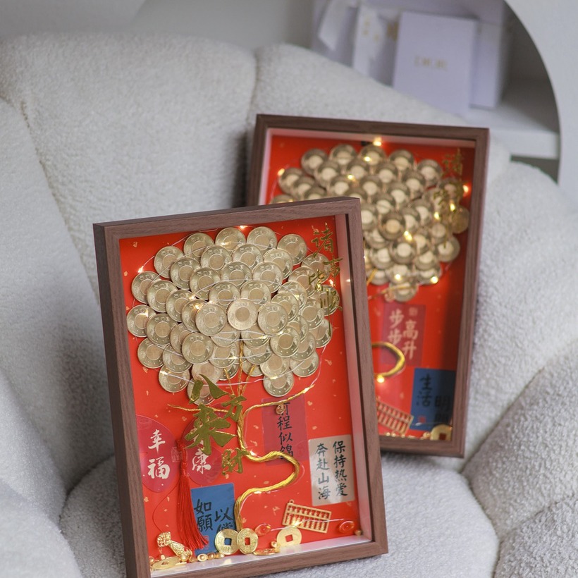 鈔票花禮♡金燦滿盈開運樹