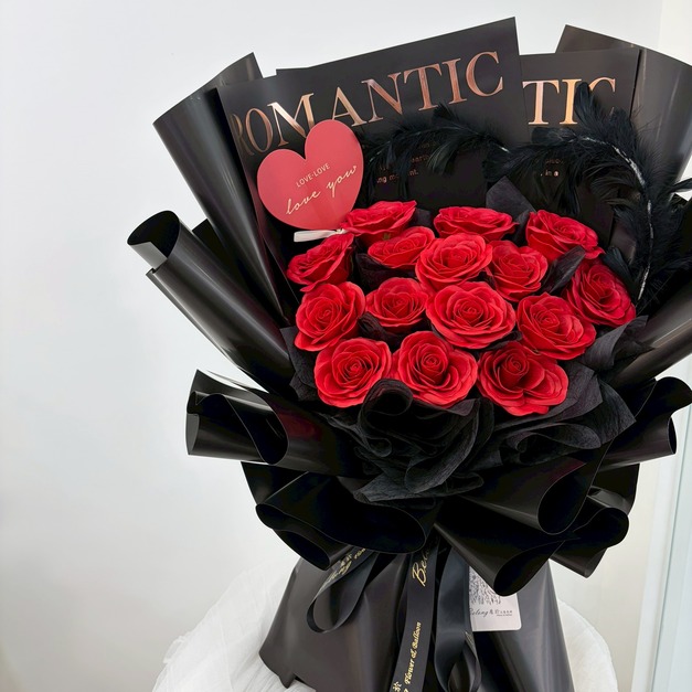 【北屯現貨】15朵香氛花束