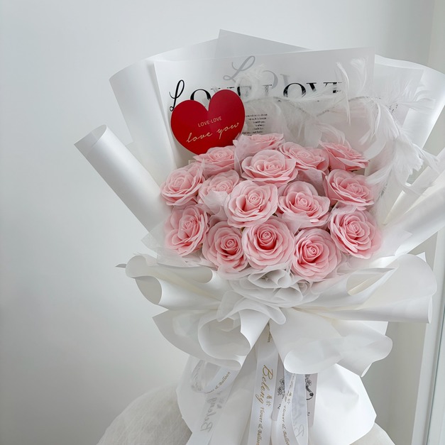 【北屯現貨】15朵香氛花束