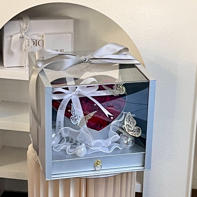 【北屯現貨】愛心永生花