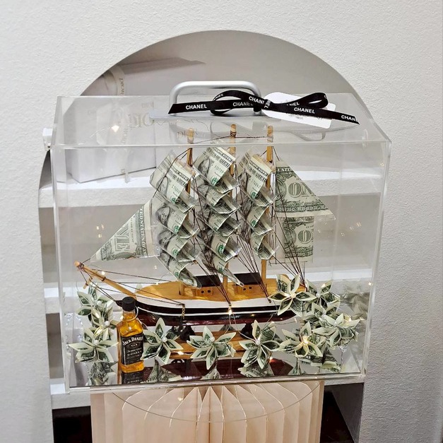 【潭子現貨】一帆風順招財船-美金款<含30元美金>