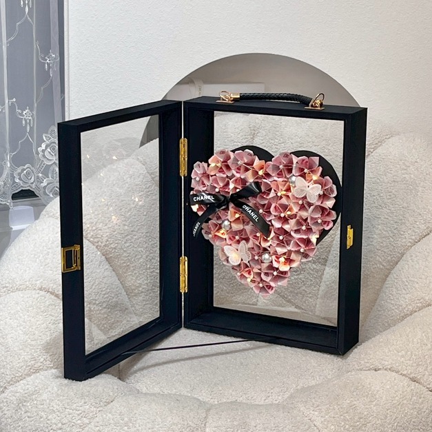 【北屯現貨】愛心錢錢花盒-中款<含3000現金>