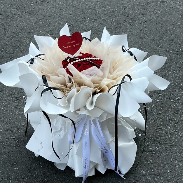 【北屯現貨】八朵永生玫瑰花束