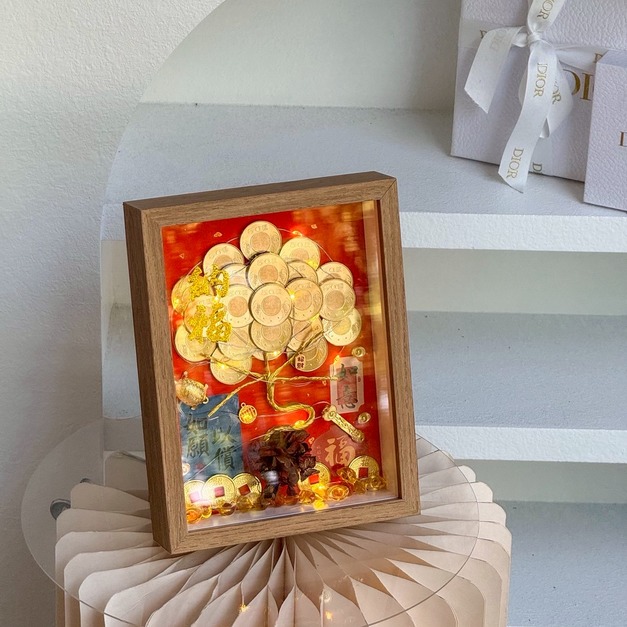 【三民現貨】金燦滿盈開運樹-小<含1200現金>