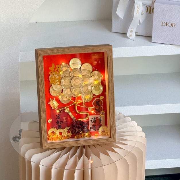 【三民現貨】金燦滿盈開運樹-小<含1200現金>