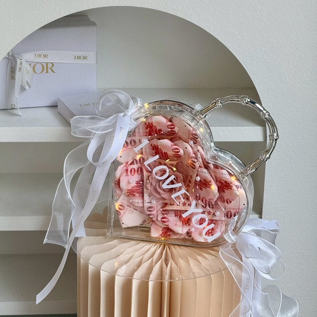 【三民現貨】香榭手提花盒<含1000現金>