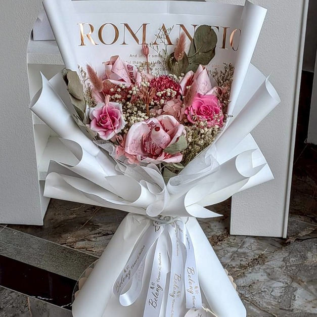 【三民現貨】三朵錢錢花束<含900現金>