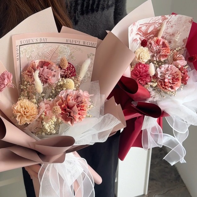 母親節♡心意康乃馨錢錢花束