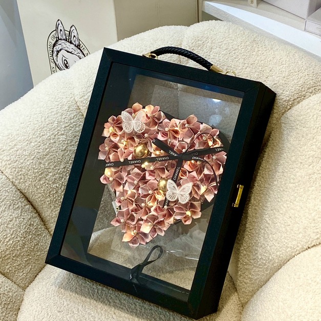 【北區加盟店現貨】愛心錢錢花盒 中款<含3000現金>