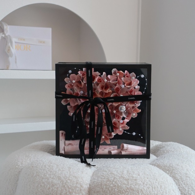 【北區加盟店現貨】愛心錢錢花盒 小款<含3000現金>