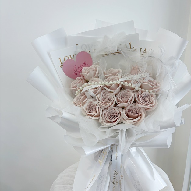 【潭子現貨】15朵香氛花束