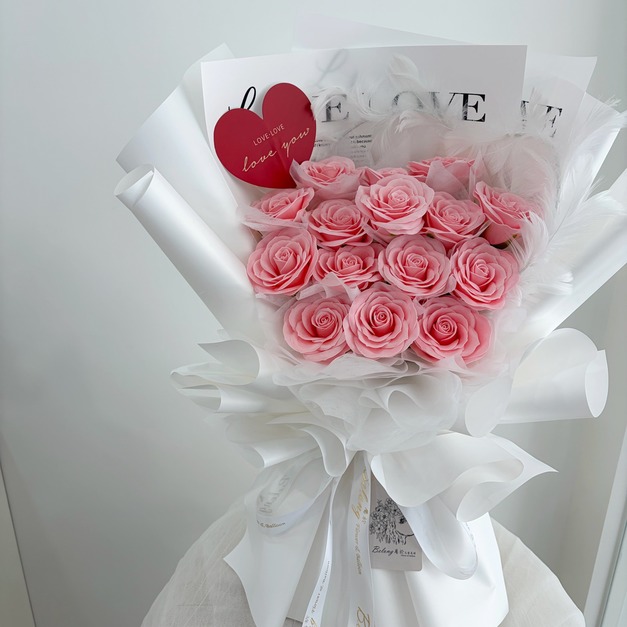 【北區加盟店現貨】15朵香氛花束