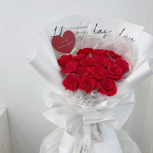 【北區加盟店現貨】15朵香氛花束