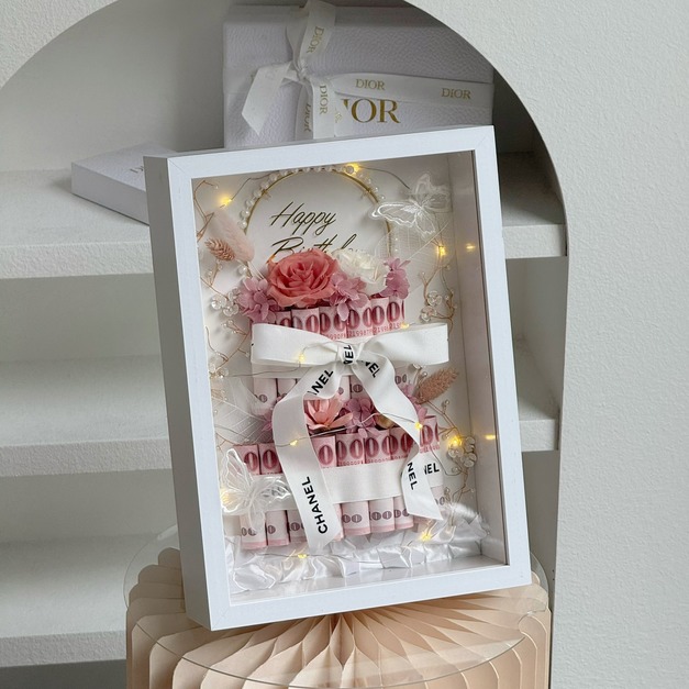 【三民現貨】錢錢相框蛋糕<含1600現金>