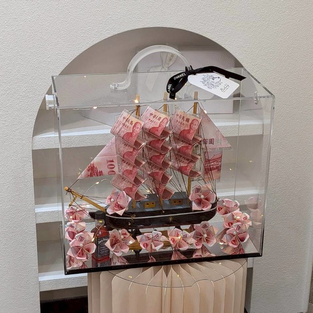 【潭子現貨】一帆風順招財船<含3000現金>