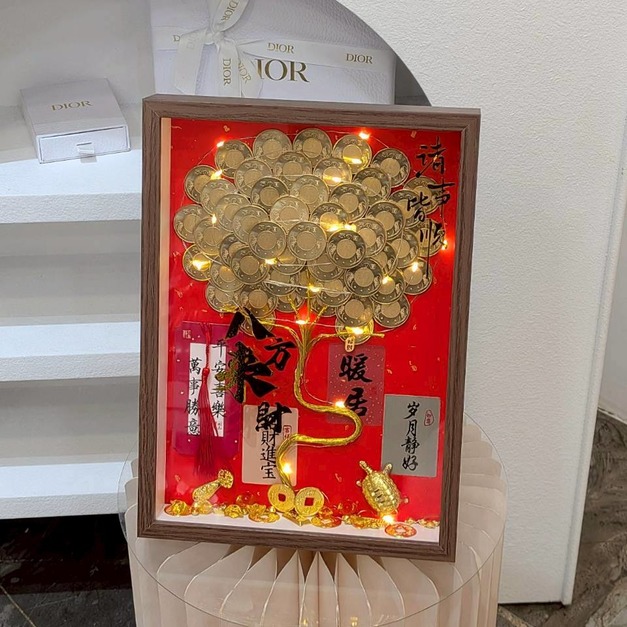 【北屯現貨】金燦滿盈開運樹-大 <含2500現金>