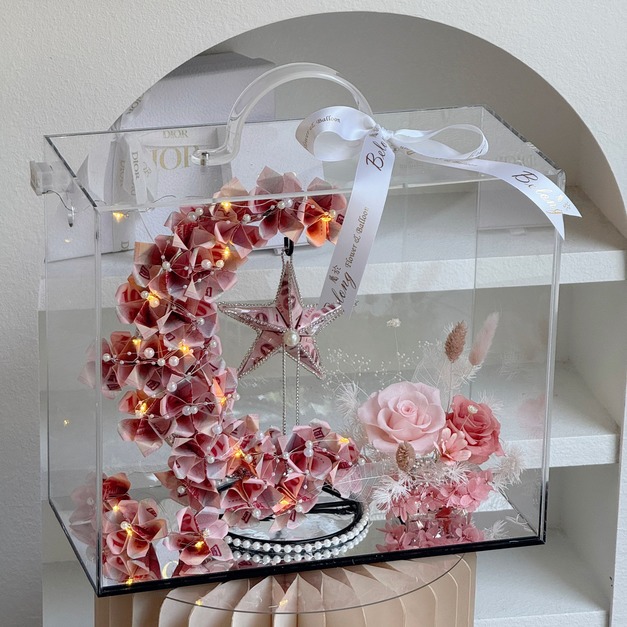 【三民現貨】月下花語鈔票花禮<含3000現金>