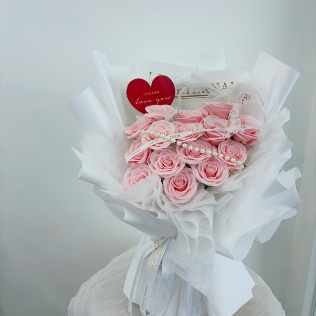 【北屯現貨】15朵香氛花束