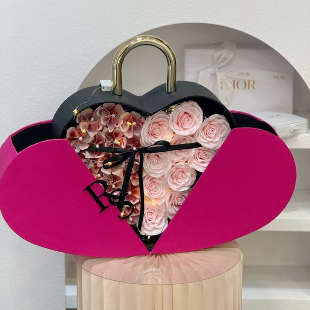 【北屯現貨】愛的密碼花盒<含1500現金>