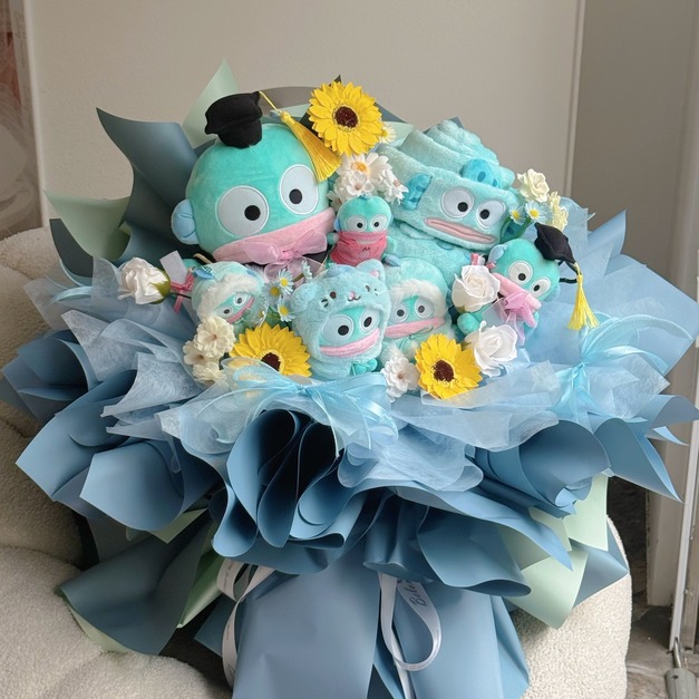 畢業季♡大型客製化娃娃花束