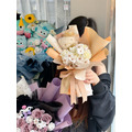 畢業季♡小款娃娃花束