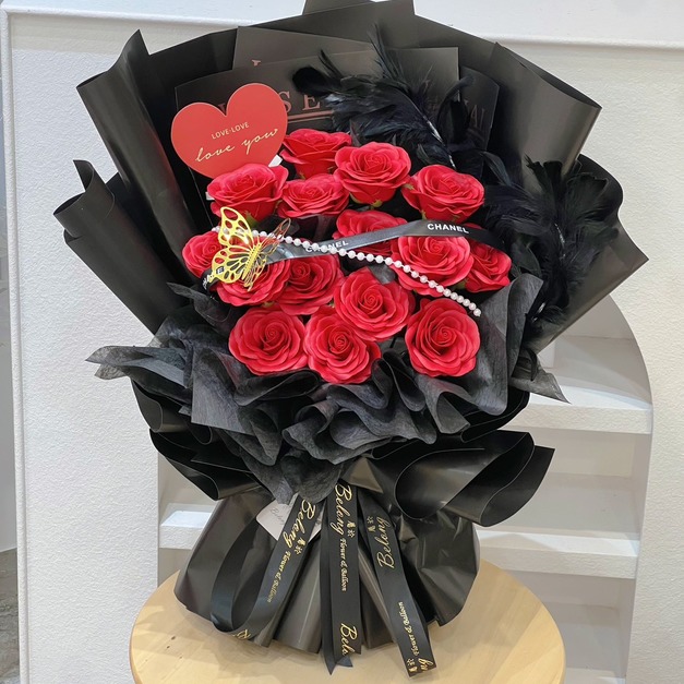 【北區加盟店現貨】15朵香氛花束