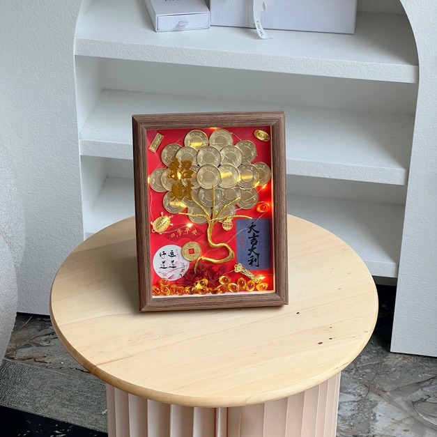 【三民現貨】金燦滿盈開運樹-小<含1200現金>
