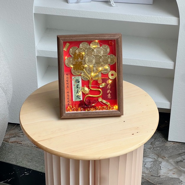 【潭子現貨】金燦滿盈開運樹-小<含1200現金>