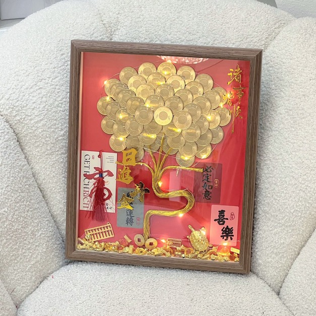 【北屯現貨】金燦滿盈開運樹-大 <含2500現金>