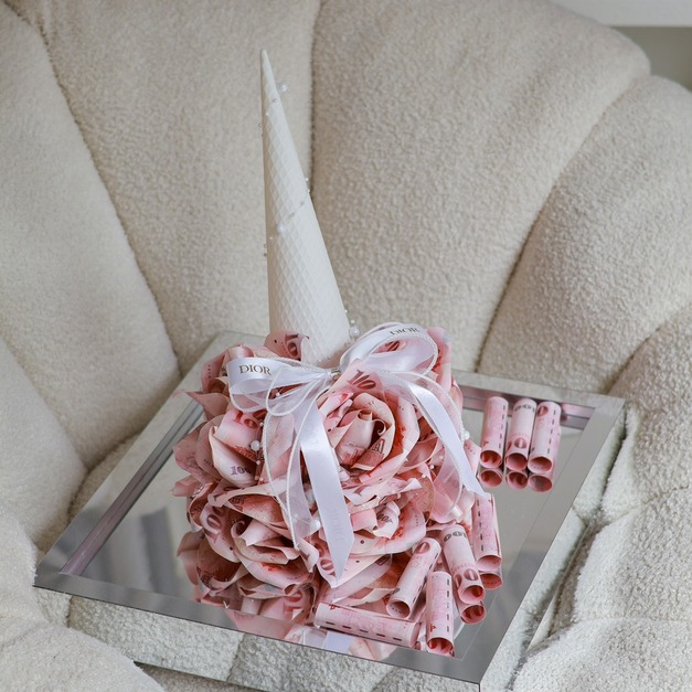 【北屯現貨】甜夢冰淇淋鈔票花盒<含5200現金>