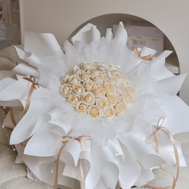 【北屯現貨】33朵香氛花束