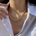 金色麻花項鍊_2