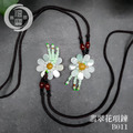 B011翡翠向日葵花項鍊_3