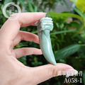 A058-1翡翠狼牙掛件