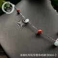 B004-2厚度算盤珠項鍊_2