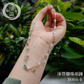 B004-4_S925銀 冰算盤珠項鍊_6