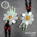 B011翡翠向日葵花項鍊_2