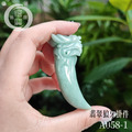 A058-1翡翠狼牙掛件_5