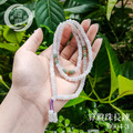 B004-3天然翡翠算盤珠長鍊