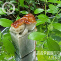 A018-2紅翡翡翠貔貅印章