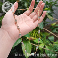 B013-3危料桶珠金屬金包銀材質項鍊_7