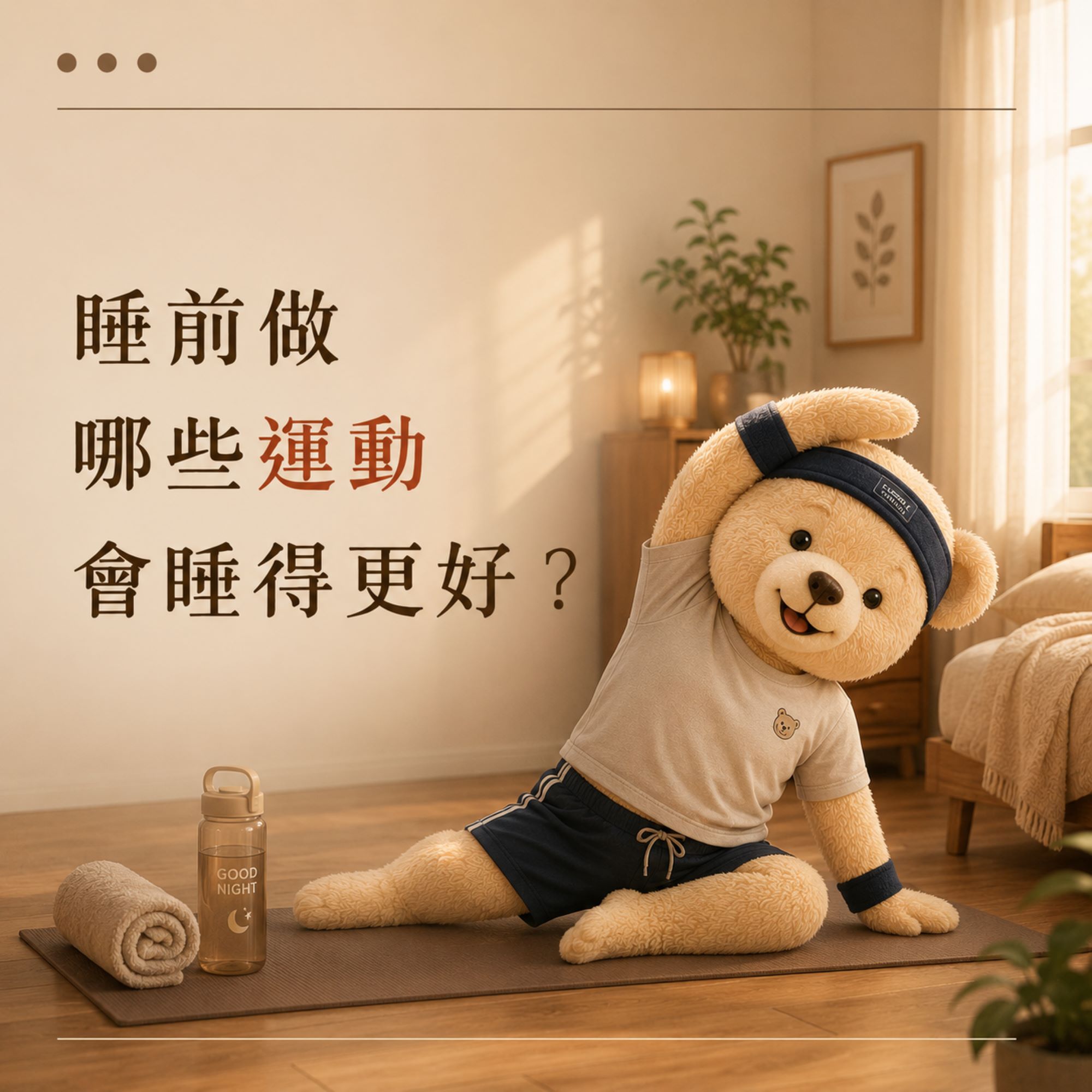 20260909 歐風貴族-睡前做哪些運動，會睡得更好？