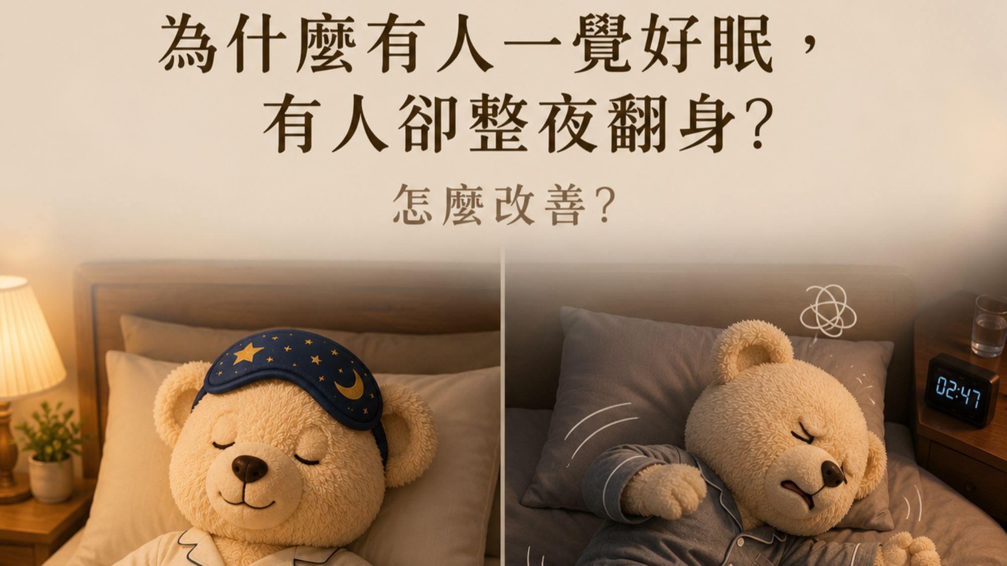 20260914 歐風貴族-為什麼有人一覺好眠，有人卻整夜翻身？