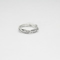 925純銀｜排鑽辮子戒指 r92038_1