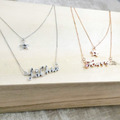 客製化｜雙鍊式星星款‧中/英文字姓名項鍊 SLMn301A-SLMn301A-1_1