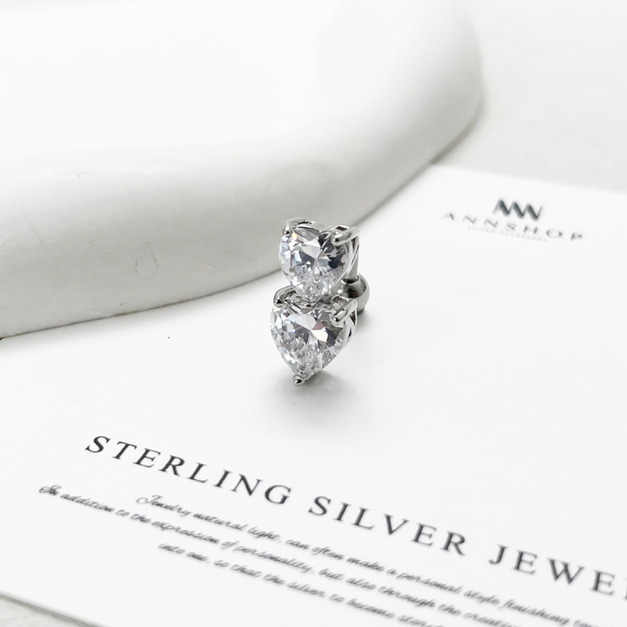 316L鋼｜裸空心連心肚臍環 s7154