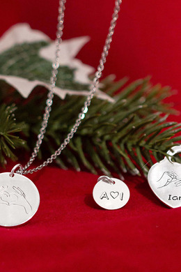 聖誕送禮｜限定刻製項鍊組$2688