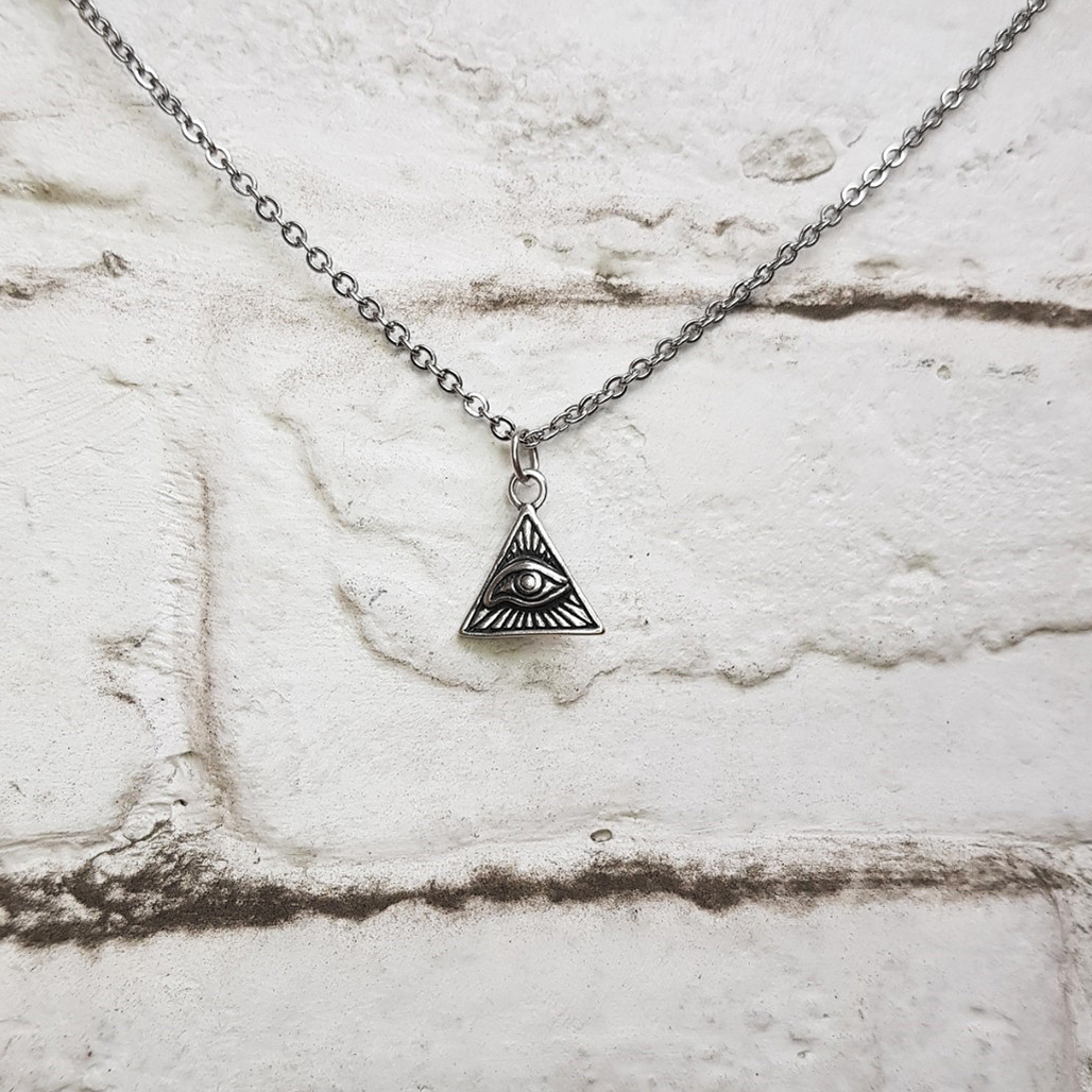 925純銀｜上帝之眼(小款)項鍊 p901084